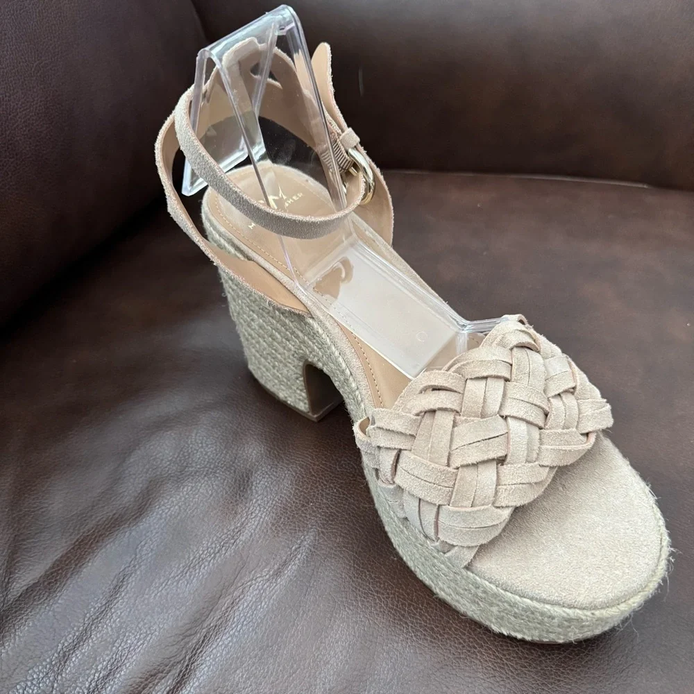 Marc Fisher NEW Odilia Espadrille Platform Sandal Size 11